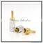 Gold Plated Self Locking Banana Plug 24K Banana Connectors