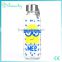 Beauchy 2016 carton glass bottle 430ml clear glass drinking bottle with lids, glass bottle for water drinking