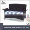 New design outdoor rattan furniture sofa set