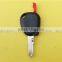 one button car key blank for Renault 206 remote key cover with light and red plug