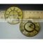 China Supplier hot sale glass crystal fridge magnet clock                        
                                                Quality Choice