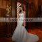 2015 New Design Top Quality China Factory Made princess cut wedding dresses lace sleeves