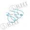 Colorful Nylon Releasable Linking Ball Type Cable Tie