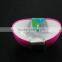 Elliptical shape plastic salad bowl 500ml