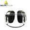 Anti- noise neck wearing metal arch with all helmet ear muffs