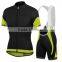 new design contrasted color tight cycling jersey and bib shorts