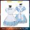 New arrival best selling sexy lady maid costume halloween costume for party