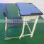 school furniture children's modern cheap school desk with bench HXZY034