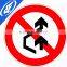 Reflective adhesive Road closed traffic sign