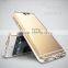 Samco Crystal Clear PC Back TPU Bumper Drop Protective/Shock Absorption Attached Dust Cap Cell Phone Case for HTC One A9