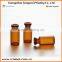 Amber vial bottles pharmacy vials moulded glass vial