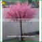 Wholesale artificial pink peach cherry blossom tree for home decoration