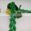 personalized zig zag colored bullion braid green metallic sequin trim