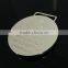 gold plating metal custom hang bag tag