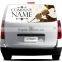 vehicle graphics rear window one way vision stickers