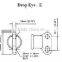 Drop Eye Line End Fitting