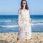 New Fashion Sexy Women Beach Bikini Lace Top Blouse Ladies Casual Summer Shirt