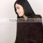 Various Styles 2016 Knitted Mink Fur shawl with mink fur hood