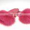 Awesome Design Custom Made Suede Leather Gloves With Best Fox Hair Fur Cuffs