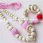 Nursing Crochet Necklace with Ring for Moms