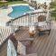 tiles for pools prices 140*23*2200mm wave board high density wpc composite wood deck covering