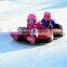 Professional factory durable plastic snow tube with nylon cover and hard plastic bottom