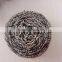 No rusty Stainless steel wire scrubber steel dish washing scrubber