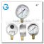 High quality 4 inch stainless steel case presssure bourdon tube gauge with brass mount