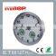 2016 promotional metal wall clock with temperature and humidity ET8812TH