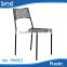 wholesale cheap stackable simple design metal dining chair