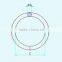 hot dip galvanized round link chain with swivel