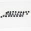 3D bling 3mm colorful flat back acrylic rhinestone sticker sheet self-adhesive rhinestones