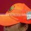 Fluorescent cloth baseball cap custom with metal buckle closure