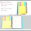 2013 PP Spiral notebook with Note sticky pad HR-N017