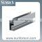 6005 Aluminum Extrusion Solar Support Mounting Rails