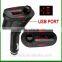 car mp3 player fm transmitter usb and car cigarette lighter usb mp3 player
