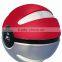 10000mah round mobile phone charger mini pokemon ball power bank with led lights