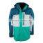 fashion style custom brand printed logo ski jackets for men