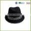 100% Polyester Floral Band Borsalino Fedora Hat