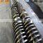 conical twin screw barrel for PVC extruder
