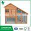 Easy clean wooden rabbit house