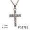 Jewelry Fashion Cross Pendants With White Gold Plated Necklace Pendant