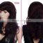 Machine made fashion rose wig silicone base long practice wig distributor