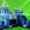 Frozen castle bounce house five in one combo, kids amusement park