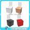 elegant red acrylic ballot box acrylic donation box acrylic voting box with brochure holder
