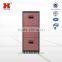 High quality metal vertical drawer cabinet 3 drawers colorful filing cabinet