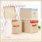 Wholesale in stock 4 color nonwoven storage box