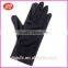 embossed logo black color Microfiber Cleaning Polishing Gloves for watch and Jewelry