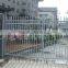 Modern security decorative steel fence gate
