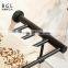 New Type Zinc Alloy Black Color Bathroom Sanitary Items Towel Rack